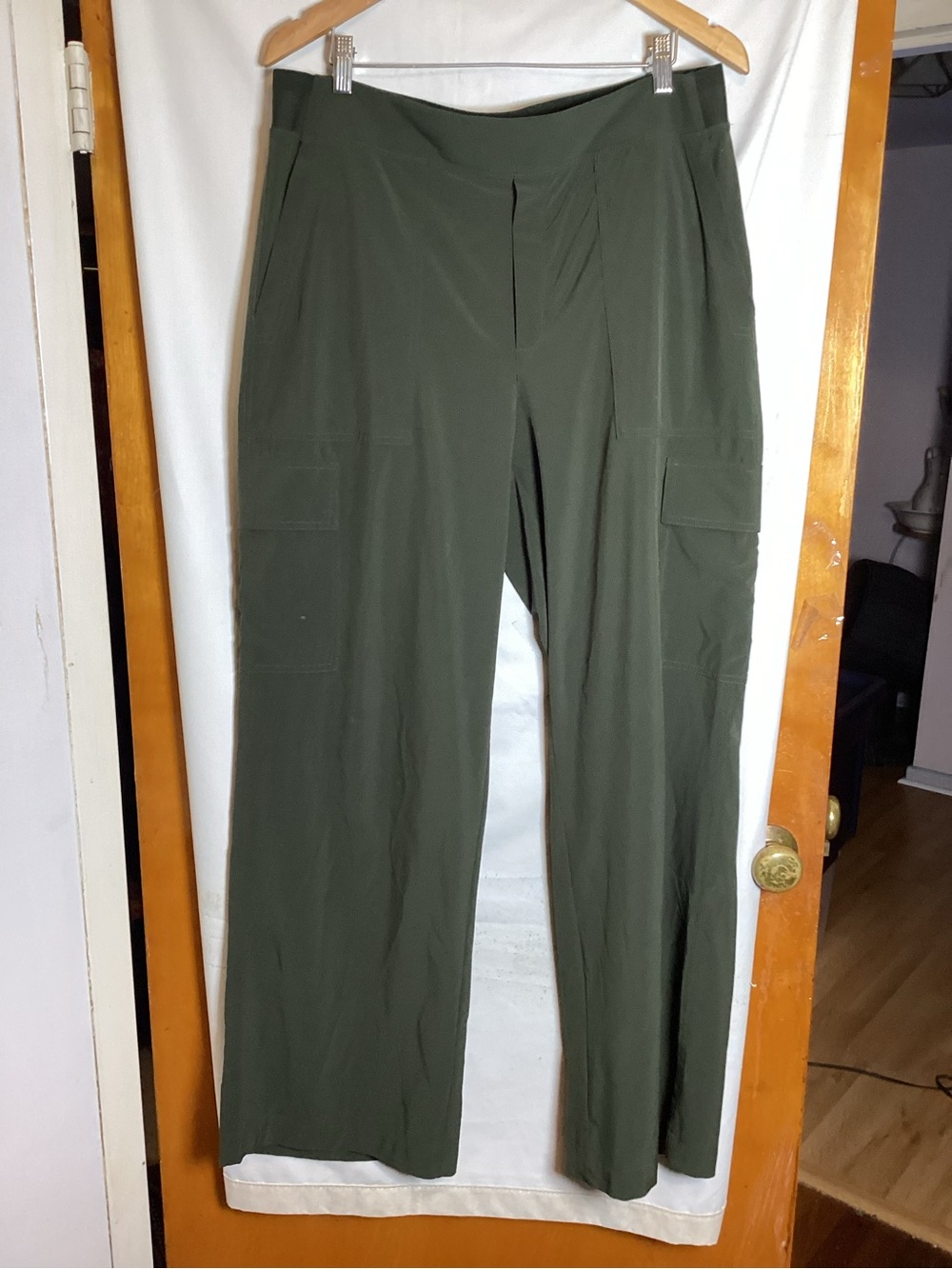 ATHLETA wide leg  athletic wide leg casual pa;strap SZ 14T - Picture 3 of 9